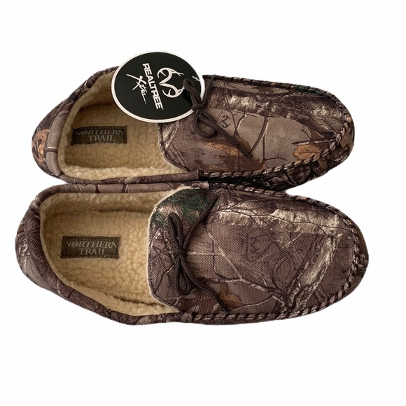 Northern Trail Camouflage Slip On Loafer Shoes - Picture 2 of 5